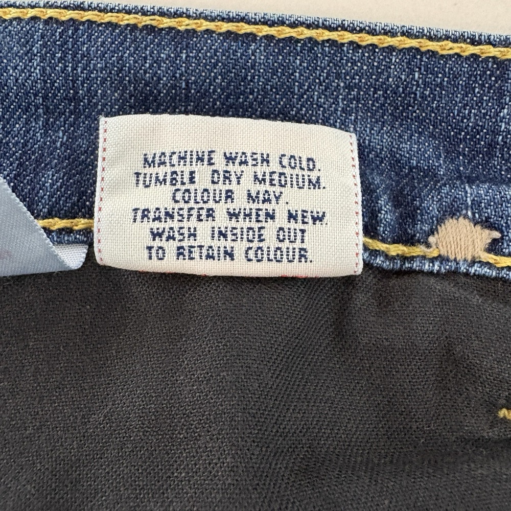 AG Adriano Goldschmied Jeans Women 29 The Shorty Cuffed Capri Capsule USA Made - Picture 8 of 12